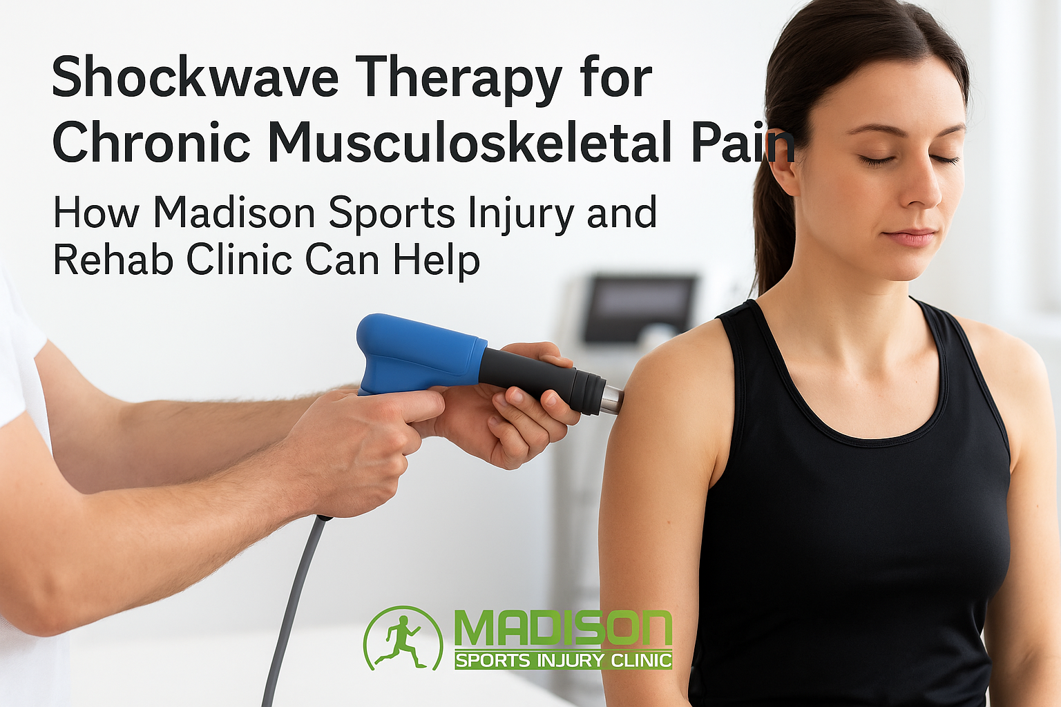 Shockwave Therapy for Chronic Musculoskeletal Pain: How Madison Sports Injury and Rehab Clinic Can Help